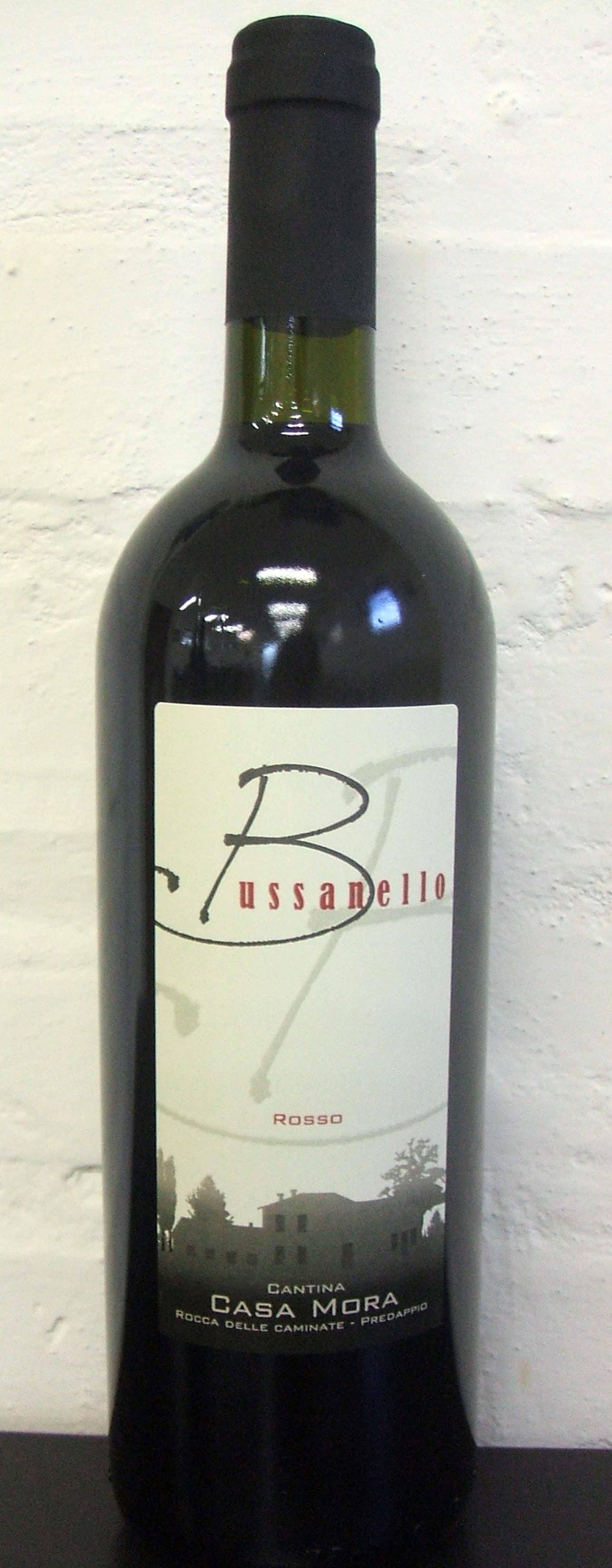 Vino rosso Bussanello