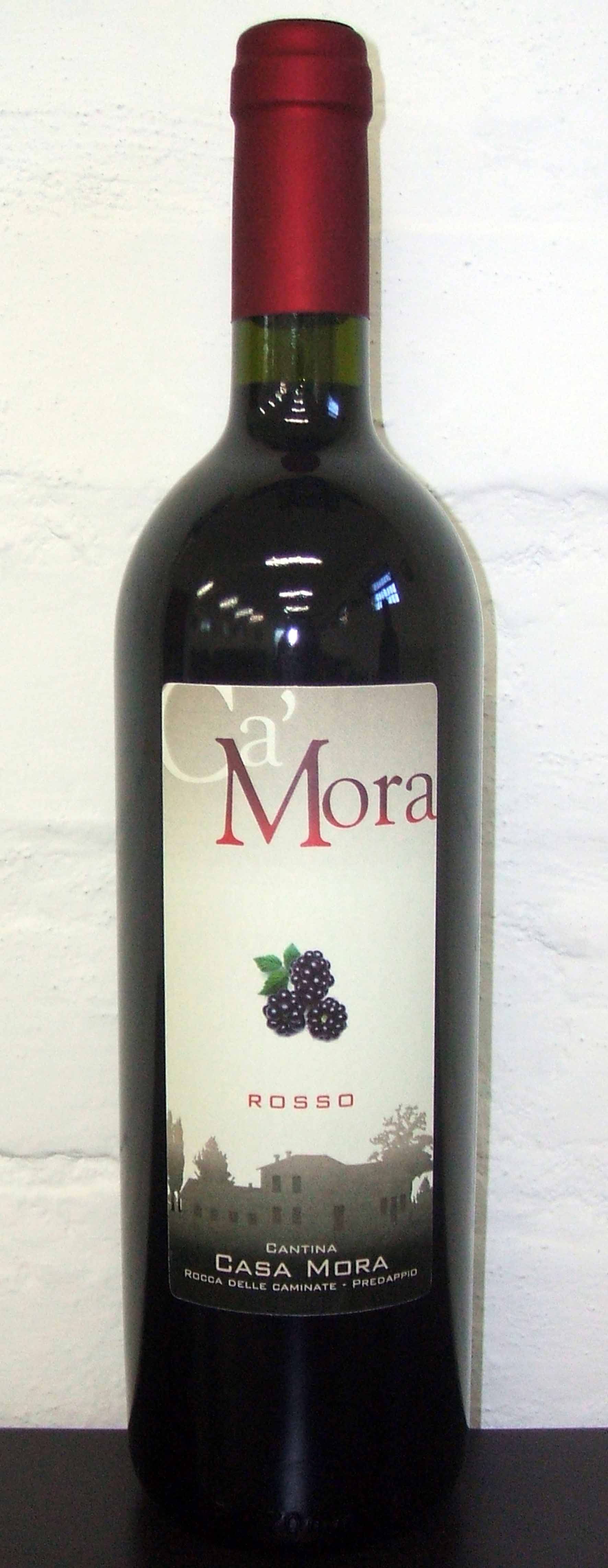 Vino rosso Ca' Mora
